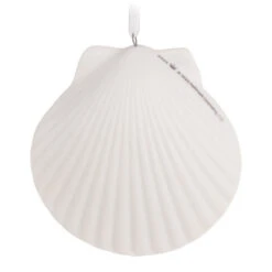 Hallmark A Heart Remembered 2023 Porcelain Ornament -Optimal Home Decoration A Heart Remembered Seashell Keepsake Ornament 1799QHX3037 06