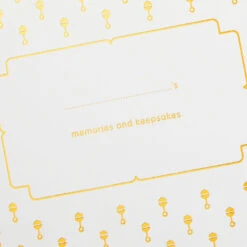 Hallmark Baby's Memories Gray Memory Box -Optimal Home Decoration Baby Memories Gray Memory Box 1BBY4672 04