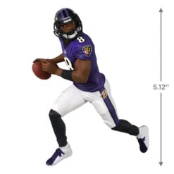 Hallmark NFL Baltimore Ravens Lamar Jackson Ornament -Optimal Home Decoration Baltimore Ravens Lamar Jackson Keepsake Ornament 2299QXI7167 03