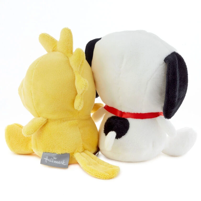 Hallmark Better Together Peanuts® Snoopy And Woodstock Magnetic Plush, 5.25" 5 Hallmark Better Together Peanuts® Snoopy And Woodstock Magnetic Plush, 5.25" - Image 3