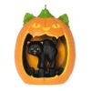 Hallmark Happy Halloween! Ornament -Optimal Home Decoration Black Cat Pumpkin Diorama Keepsake Ornament 1799QFO5311 01