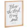 Hallmark Bless The Lord, O My Soul Wooden Quote Sign, 12x16 -Optimal Home Decoration Bless the Lord O My Soul Wooden Quote Sign 1SNN1052 01