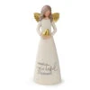 Blossom Bucket Awake Grateful Blessed Angel Figurine, 8" -Optimal Home Decoration Blossom Bucket Awake Grateful Blessed Figurine 226613064 01