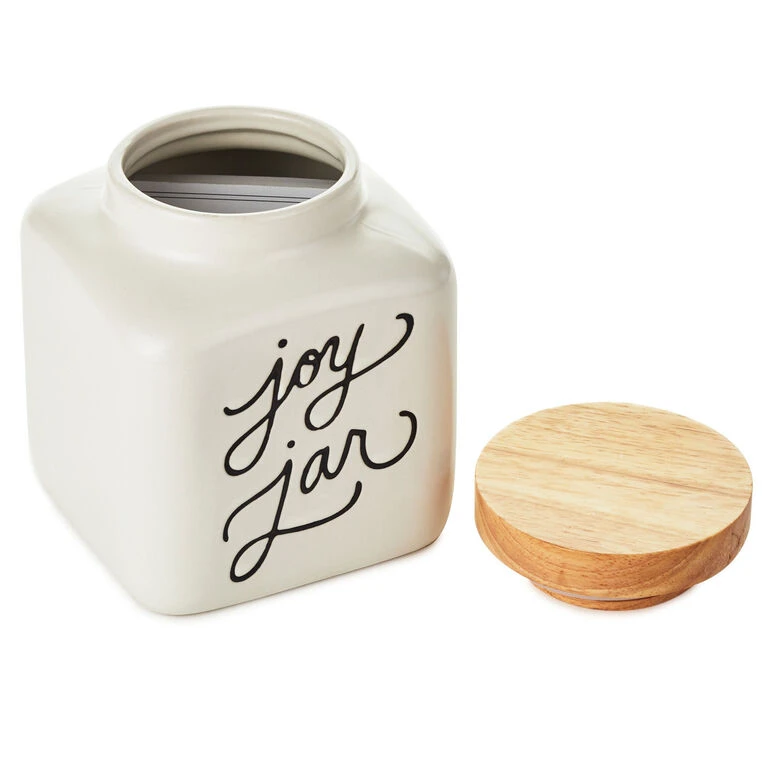 Hallmark Ceramic Joy Jar And Notepad, Set Of 2 4 Hallmark Ceramic Joy Jar And Notepad, Set Of 2 - Image 2
