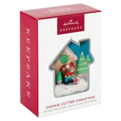 Hallmark Cookie Cutter Christmas Ornament -Optimal Home Decoration Cookie Cutter Mouse Diorama Keepsake Ornament 1799QXR8067 04