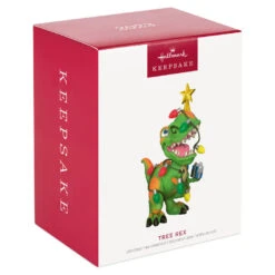 Hallmark Tree Rex Ornament 11 Hallmark Tree Rex Ornament -Optimal Home Decoration Dinosaur in Christmas Lights Keepsake Ornament 1799QGO2779 04