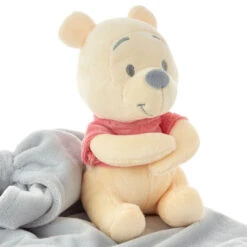 Hallmark Disney Baby Winnie The Pooh Plush And Lovey Blanket -Optimal Home Decoration Disney Baby Winnie the Pooh Plush and Lovey Blanket Set 1BBY4826 04