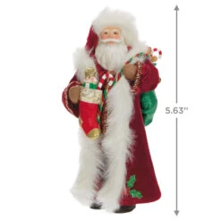 Hallmark Father Christmas Ornament -Optimal Home Decoration Father Christmas With Toy Bag Keepsake Ornament 2499QXR8137 03