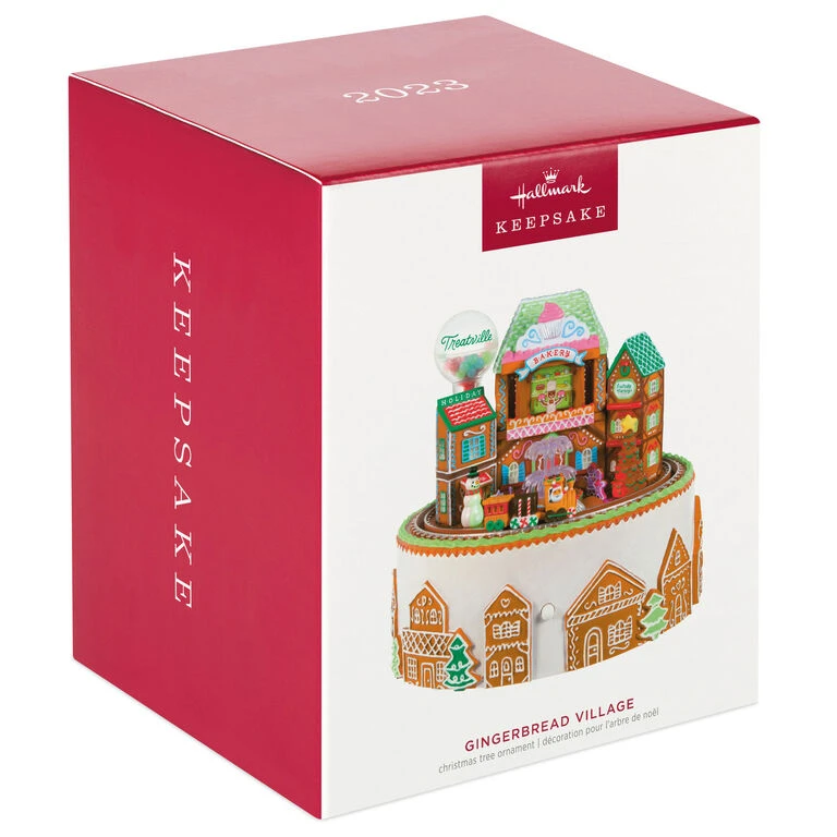 Hallmark Gingerbread Village Musical Ornament With Light And Motion 6 Hallmark Gingerbread Village Musical Ornament With Light And Motion - Image 4