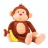 Hallmark Goin' Bananas Monkey Singing Stuffed Animal, 12" -Optimal Home Decoration Goin Bananas Interactive Monkey Stuffed Animal With Sound 1PSB2187 01