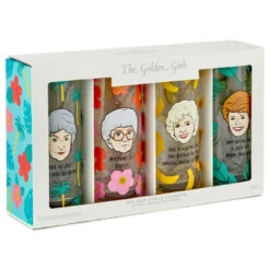 Hallmark The Golden Girls Glasses, Set Of 4 -Optimal Home Decoration Golden Girls Drinking Glasses Set of 4 1GOL1049 03