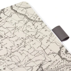 Hallmark Gray Etched Compass Faux Leather Notebook -Optimal Home Decoration Gray Etched Compass Faux Leather Notebook 1HWJ1851 06