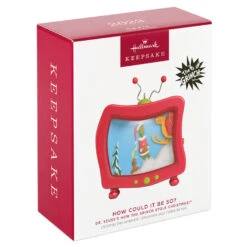 Hallmark Dr. Seuss's How The Grinch Stole Christmas!™ How Could It Be So? Ornament With Light And Sound -Optimal Home Decoration Grinch Stole Christmas TV Keepsake Ornament 1999QXI7387 04