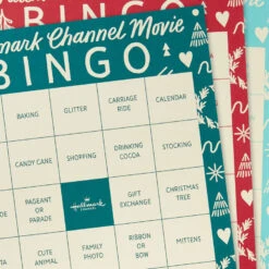 Hallmark Channel Movie Bingo Game Pad -Optimal Home Decoration Hallmark Channel Bingo TearOff Game Pad 1XKT3502 04
