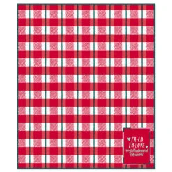 Hallmark Channel Fa-La-La-Love Plaid Blanket, 50x60 -Optimal Home Decoration Hallmark Channel FaLaLaLove Plaid Blanket 1XKT3520 04