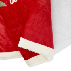 Hallmark Channel Red Oversized Blanket, 60x80 -Optimal Home Decoration Hallmark Channel FamilySized Blanket 1XKT3505 06