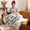 Hallmark Channel We Believe Blanket, 50x60 -Optimal Home Decoration Hallmark Channel We Believe Fleece Blanket 1HKC2300 01