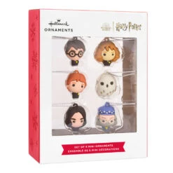 Mini Harry Potter™ And Friends Shatterproof Hallmark Ornaments, Set Of 6 -Optimal Home Decoration Harry Potter and Friends Miniature Christmas Ornaments Set of 6 2HCM9230 04