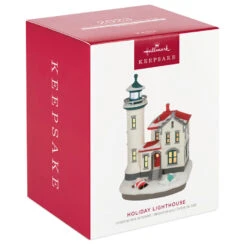 Hallmark Holiday Lighthouse 2023 Ornament With Light -Optimal Home Decoration Holiday Lighthouse Keepsake Ornament 2799QXR8237 04