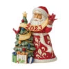 Enesco Jim Shore Dated 2023 Santa And Christmas Tree Figurine, 7.2" 2 Enesco Jim Shore Dated 2023 Santa And Christmas Tree Figurine, 7.2" -Optimal Home Decoration Jim Shore 2023 Santa Christmas Tree Figurine 6013687 01