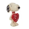 Enesco Jim Shore Peanuts Snoopy Wearing Heart Sign Mini Figurine, 3" -Optimal Home Decoration Jim Shore Peanuts Snoopy Mini Figurine 6011953 01