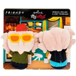 Hallmark Itty Bittys® Friends Joey And Monica Plush, Set Of 2 -Optimal Home Decoration Joey and Monica Turkey Heads Plush Friends itty bittys 1KDD2071 03