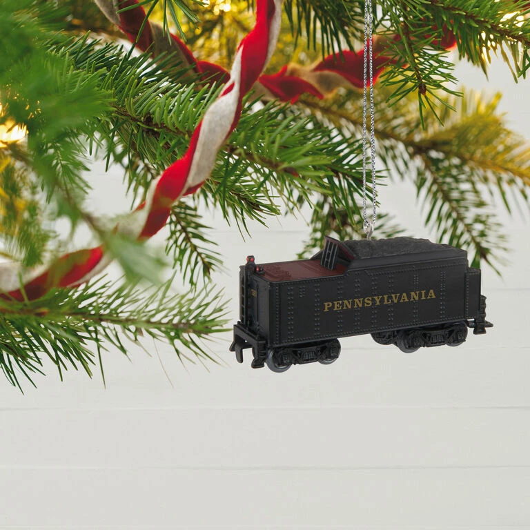 Hallmark Lionel® Pennsylvania K4 Tender Metal Ornament 4 Hallmark Lionel® Pennsylvania K4 Tender Metal Ornament - Image 2