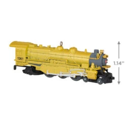Hallmark Lionel® Trains Yellow 1361 Pennsylvania K4 Steam Locomotive Metal Ornament 10 Hallmark Lionel® Trains Yellow 1361 Pennsylvania K4 Steam Locomotive Metal Ornament -Optimal Home Decoration Lionel Trains Engine Keepsake Ornament 2199QXE3267 03