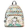Loungefly Peanuts Snoopy And Woodstock Checkered Mini Backpack -Optimal Home Decoration Loungefly Peanuts Snoopy Checkered Mini Backpack PNBK0025 01