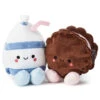 Hallmark Better Together Milk And Cookie Magnetic Plush, 6" -Optimal Home Decoration Milk Carton and Chocolate Cookie Magnetic Plush 1KID1642 01