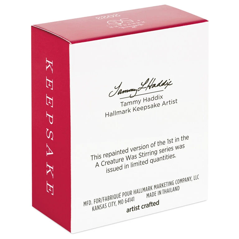 Hallmark Mini A Creature Was Stirring Special Edition Ornament 7 Hallmark Mini A Creature Was Stirring Special Edition Ornament - Image 5