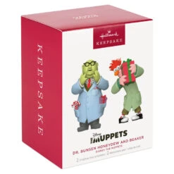 Hallmark Disney The Muppets Dr. Bunsen Honeydew And Beaker Ornaments, Set Of 2 -Optimal Home Decoration Muppets Dr. Bunsen and Beaker Keepsake Ornaments 2999QXD6759 05