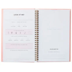 Hallmark My First Year Baby Book For Girl -Optimal Home Decoration My First Year Pink Baby Book for Girl 1BBA4136 04