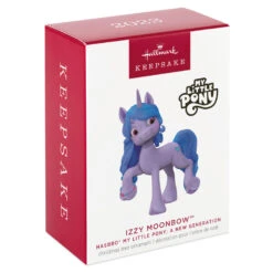 Hallmark Hasbro® My Little Pony: A New Generation Izzy Moonbow™ Ornament -Optimal Home Decoration My Little Pony Izzy Moonbow Keepsake Ornament 1699QXI7327 04