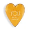 Demdaco My Sunshine Art Heart Trinket Dish -Optimal Home Decoration My Sunshine Art Heart Trinket Dish 1003480385 01