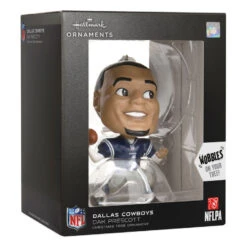 NFL Dallas Cowboys Dak Prescott Bouncing Buddy Hallmark Ornament -Optimal Home Decoration NFL Dallas Cowboys Dak Prescott Bouncing Buddy Christmas Ornament 1OSL1563 04