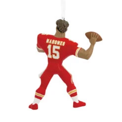 NFL Kansas City Chiefs Patrick Mahomes II Hallmark Ornament -Optimal Home Decoration NFL Kansas City Chiefs Patrick Mahomes II Christmas Ornament 1OSL1547 05