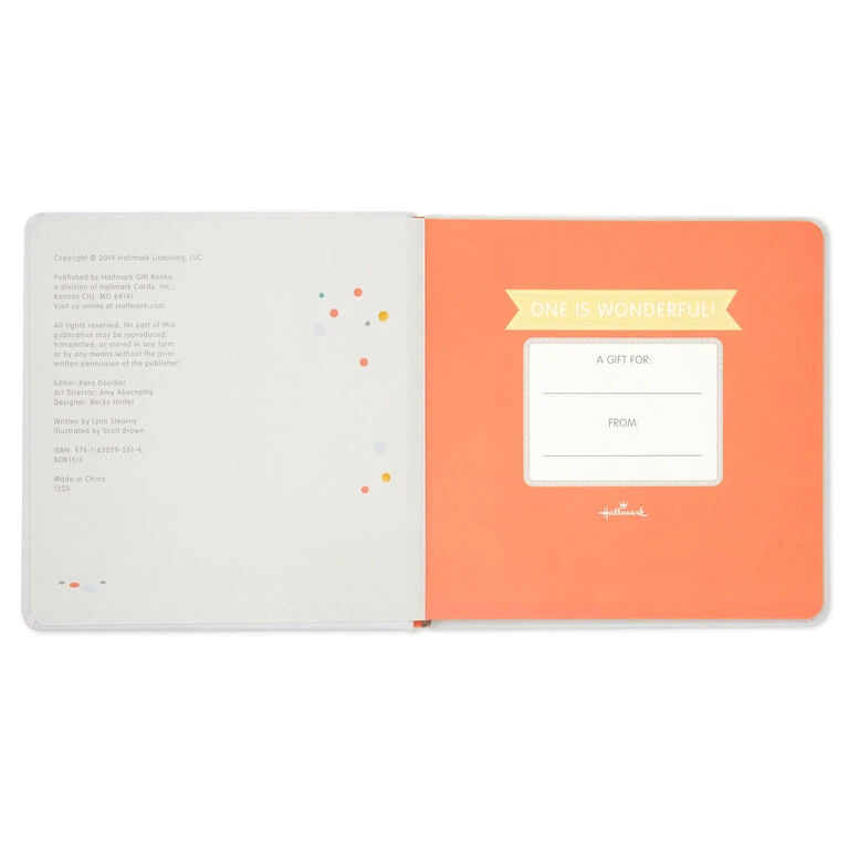 Hallmark One Is Wonderful! Birthday Book 5 Hallmark One Is Wonderful! Birthday Book - Image 3