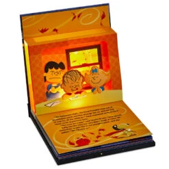 Hallmark Peanuts® It's The Great Pumpkin, Charlie Brown Lighted Pop-Up Book -Optimal Home Decoration Peanuts Its the Great Pumpkin Charlie Brown Book 1KHW1024 04
