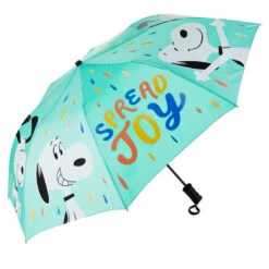 Hallmark Peanuts® Spread Joy Snoopy And Woodstock Color-Changing Umbrella -Optimal Home Decoration Peanuts Spread Joy ColorChanging Umbrella 1PAJ3535 03