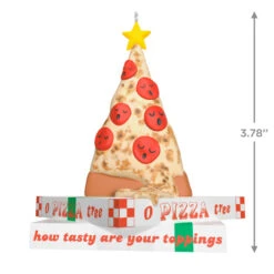 Hallmark O Pizza Tree Ornament -Optimal Home Decoration Pizza Christmas Tree on Boxes Keepsake Ornament 1799QGO2857 03