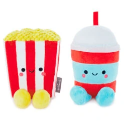 Hallmark Better Together Popcorn And Slushie Magnetic Plush, 5" 7 Hallmark Better Together Popcorn And Slushie Magnetic Plush, 5" -Optimal Home Decoration Popcorn and Slushie Magnetic Plush 1KID2090 03