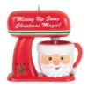 Hallmark Magical Mixer Ornament -Optimal Home Decoration Red Stand Mixer With Santa Bowl Keepsake Ornament 1699QGO2909 01