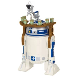 Hallmark Star Wars: Return Of The Jedi™ Drink-Serving Droid Ornament -Optimal Home Decoration Return of Jedi Drink Droid Keepsake Ornament 1999QXE3299 06
