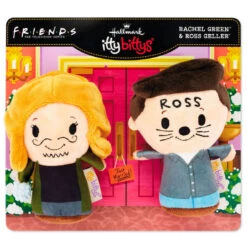 Hallmark Itty Bittys® Friends Ross And Rachel Plush, Set Of 2 -Optimal Home Decoration Ross and Rachel Plush Friends itty bittys 1KDD2070 03