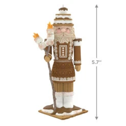 Hallmark Noble Nutcrackers Sir S'more Special Edition Ornament -Optimal Home Decoration Smores Nutcracker Keepsake Ornament 2699QXE3329 03