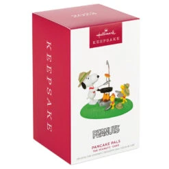 Hallmark The Peanuts® Gang Pancake Pals Ornament -Optimal Home Decoration Snoopy Beagle Scouts Pancake Breakfast Keepsake Ornament 1899QXI7049 04