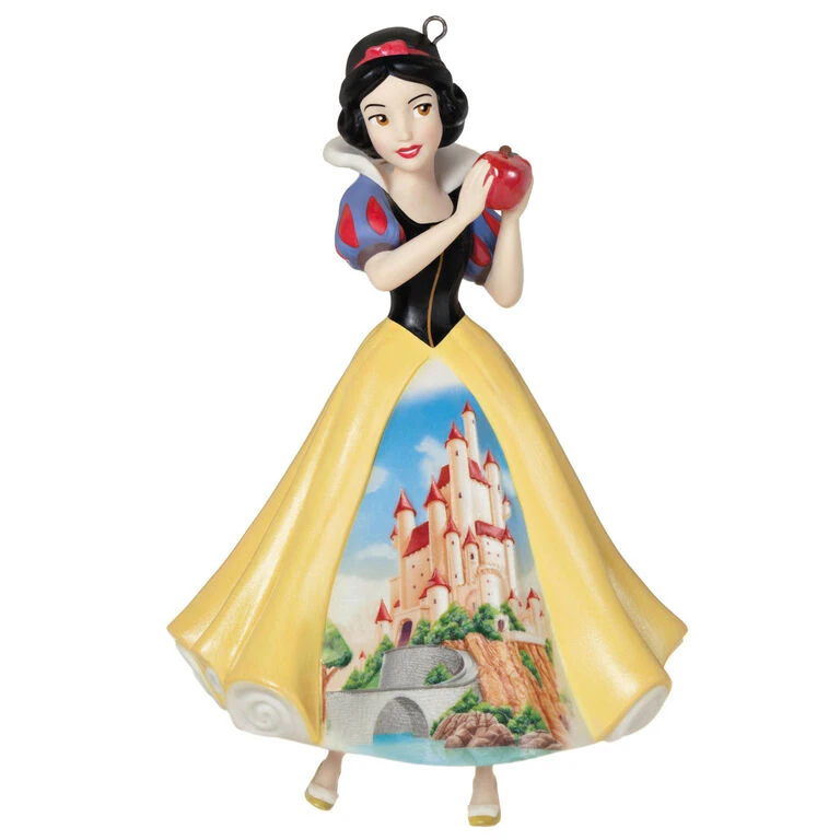 Hallmark Disney Princess Celebration Snow White Porcelain Ornament 3 Hallmark Disney Princess Celebration Snow White Porcelain Ornament