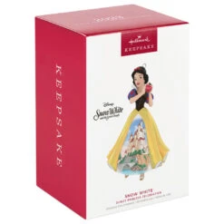 Hallmark Disney Princess Celebration Snow White Porcelain Ornament 11 Hallmark Disney Princess Celebration Snow White Porcelain Ornament -Optimal Home Decoration Snow White With Castle Dress Keepsake Ornament 2999QXR8189 04