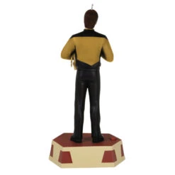 Hallmark Star Trek™: The Next Generation Data's Ode To Spot Ornament With Sound -Optimal Home Decoration Star Trek Data With Cat Keepsake Ornament 2299QXI7029 06